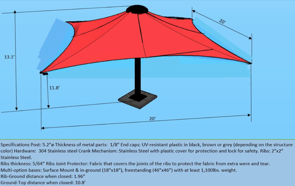 Eden Garden Umbrella